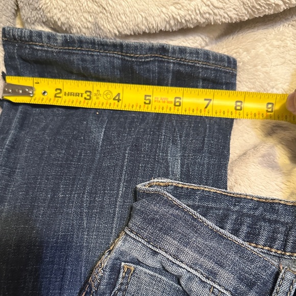 BKE Men's Dark Blue Bootcut Jeans - Picture 7 of 10